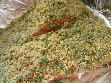 Пикантная форель с кедровыми орешками Пикантная форель с кедровыми орешками