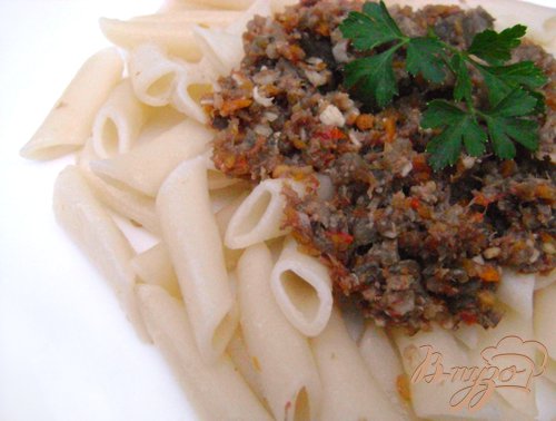 Макароны с фаршем из овощей и свиного языка! Макароны с фаршем из овощей и свиного языка!