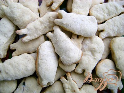 Корично-кофейное печенье "Кролики" Корично-кофейное печенье "Кролики"