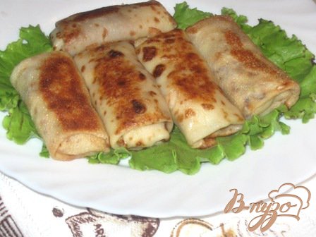 Блинчики с мясом. Блинчики с мясом.