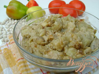 Рагу с баклажанами и фасолью "а-ля бакат" :) Рагу с баклажанами и фасолью "а-ля бакат" :)
