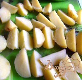 Салат с молодым картофелем Салат с молодым картофелем
