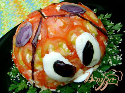 Салат «Божья коровка» Салат «Божья коровка»