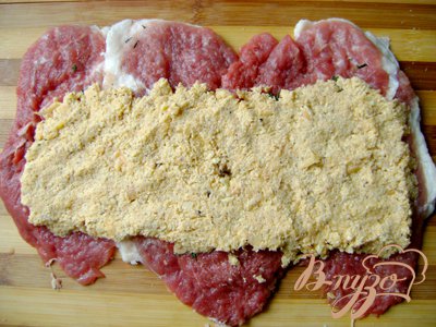 Рулет из свинины с тыквой и орехами! Рулет из свинины с тыквой и орехами!