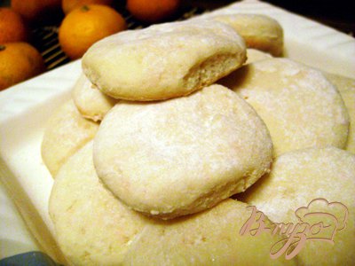 Песочное апельсиновое печенье Песочное апельсиновое печенье