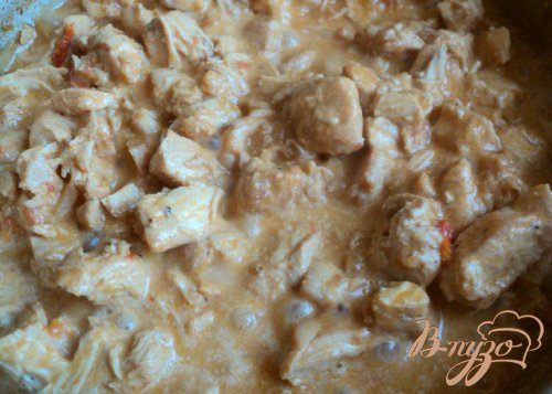 Рожки с куриным паштетом Рожки с куриным паштетом