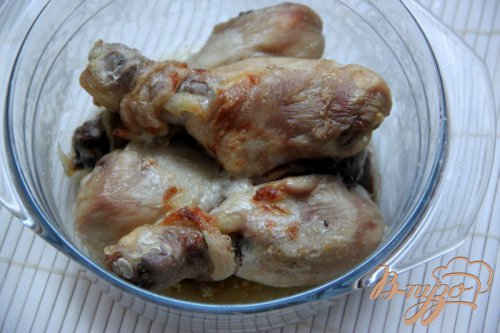 Куриные голени с лимоном и чесноком Куриные голени с лимоном и чесноком