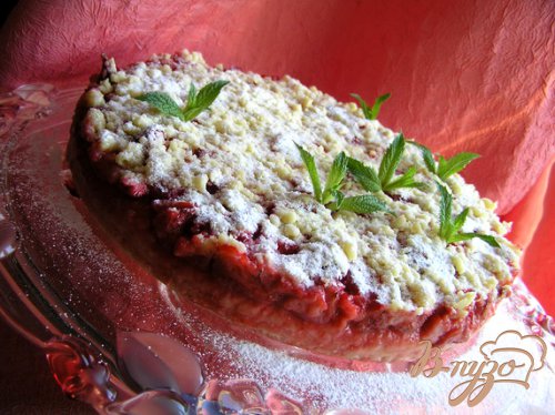 Сочный клубничный пирог Сочный клубничный пирог