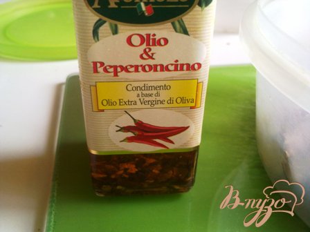 Теплый салат с куриной печенью и запеченым перцем Теплый салат с куриной печенью и запеченым перцем