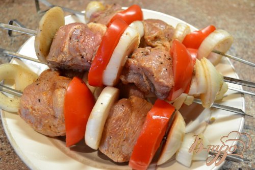 Шашлык в духовке. Шашлык в духовке.