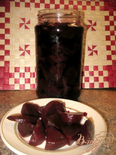 Маринованная свекла. Маринованная свекла.