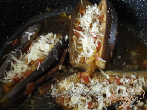 Баклажаны фаршированные овощами Баклажаны фаршированные овощами