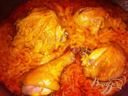 Курица с овощами Курица с овощами