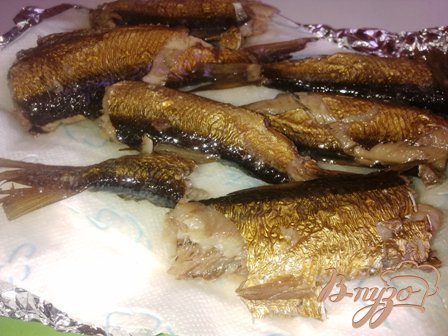 Салат из шпрот с овощами Салат из шпрот с овощами