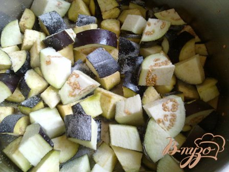 Тушеная курица с баклажанами и брокколи Тушеная курица с баклажанами и брокколи
