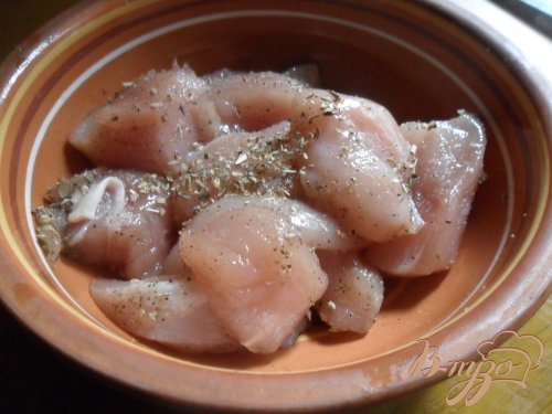 Куриное филе в лимонном соусе с яблоками Куриное филе в лимонном соусе с яблоками