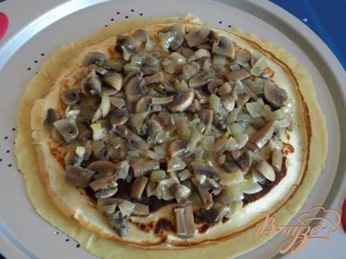 Курник с рисом и грибами Курник с рисом и грибами