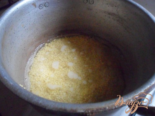 Пшённая каша с яблоком Пшённая каша с яблоком