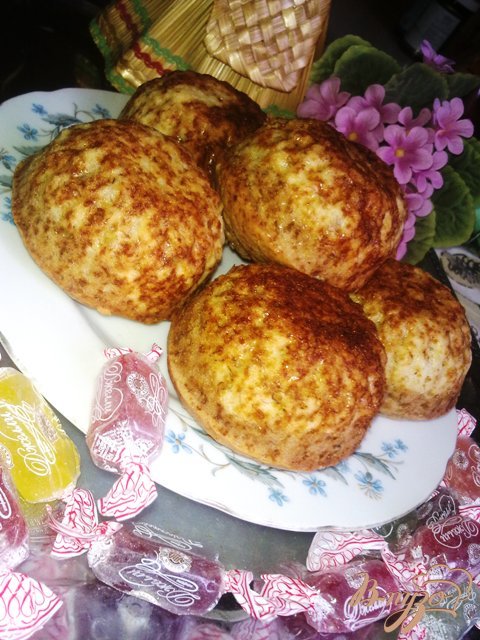 Капкейки банановые Капкейки банановые