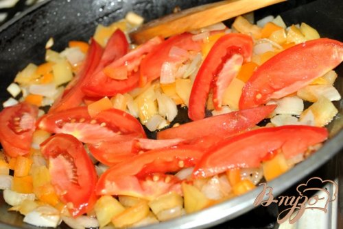 Омлет с летними овощами Омлет с летними овощами