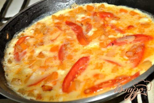 Омлет с летними овощами Омлет с летними овощами