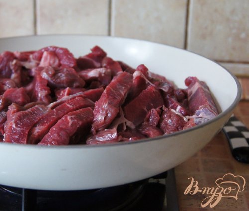 Запеченное мясо с овощами и грибами Запеченное мясо с овощами и грибами