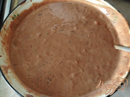 Печёночный торт с грибами Печёночный торт с грибами