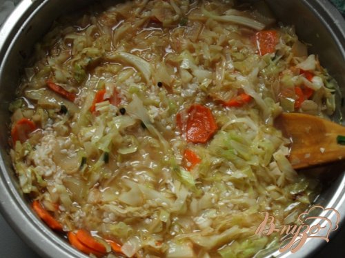 Капуста с рисом по-гречески Капуста с рисом по-гречески