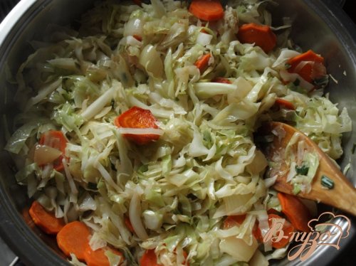 Капуста с рисом по-гречески Капуста с рисом по-гречески