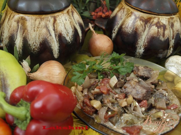 м'ясо по-грузинськи з овочами. як приготувати з фото