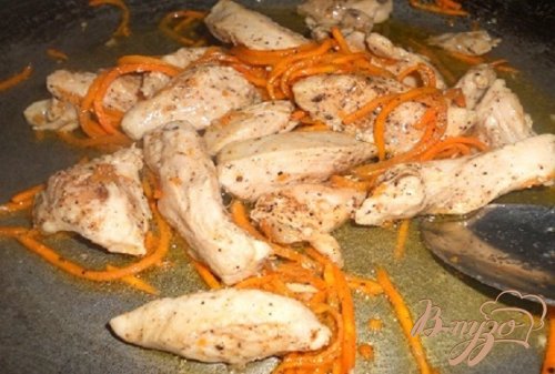 Салат с курицей и сыром Салат с курицей и сыром