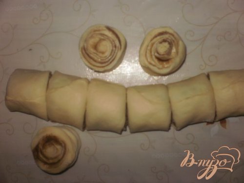 Булочки с корицей и шоколадом Булочки с корицей и шоколадом