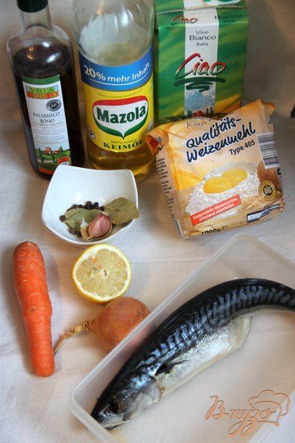 Скумбрия в маринаде ескабече (escabeche) Скумбрия в маринаде ескабече (escabeche)