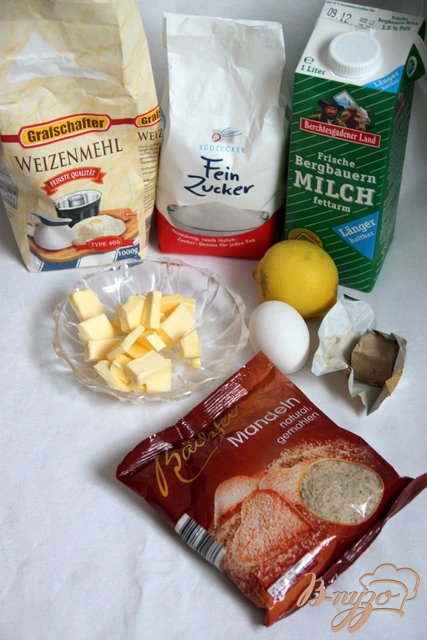 Butterkuchen - масляный пирог Butterkuchen - масляный пирог