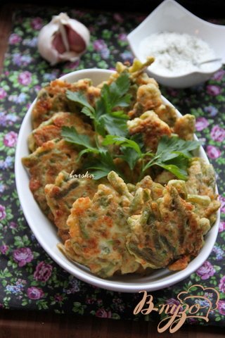 Шницель из спаржевой фасоли Шницель из спаржевой фасоли