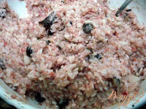 Голубцы с мясом и грибами Голубцы с мясом и грибами