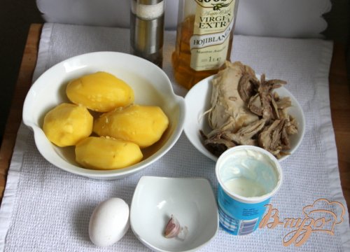 Картофельно-куриные котлеты из отварного мяса Картофельно-куриные котлеты из отварного мяса