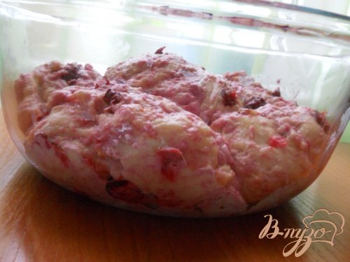 Бриошь с вишней и орехом Бриошь с вишней и орехом