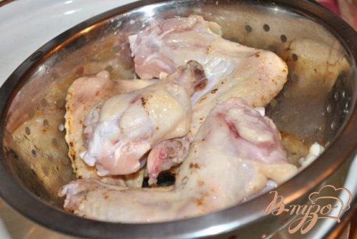 Куриный суп с овсяными хлопьями Куриный суп с овсяными хлопьями