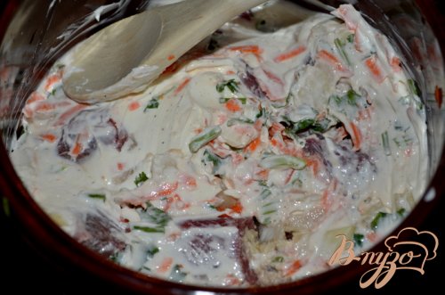 Мясо тушенное по-суздальски Мясо тушенное по-суздальски