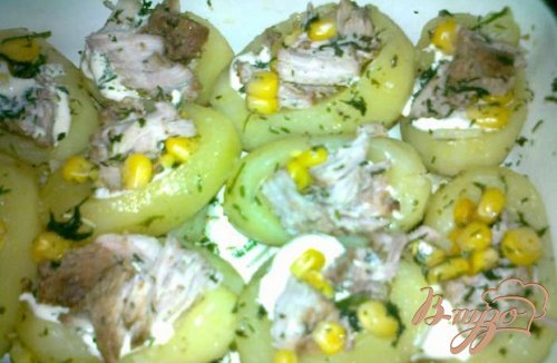 Фаршированный картофель Фаршированный картофель