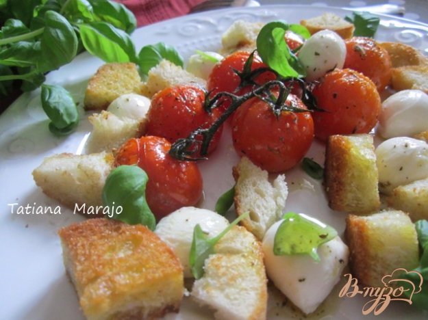 салат "panzanella". як приготувати з фото