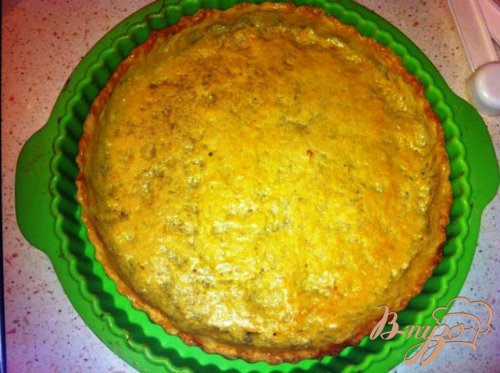 Киш с ветчиной и луком Киш с ветчиной и луком