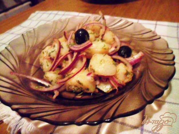 марокканський картопляний салат з маслинами. як приготувати з фото