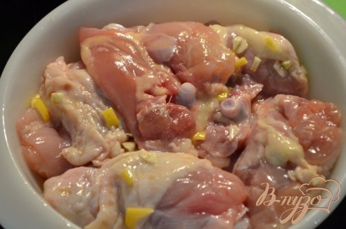 Курица с оливками и лимоном Курица с оливками и лимоном