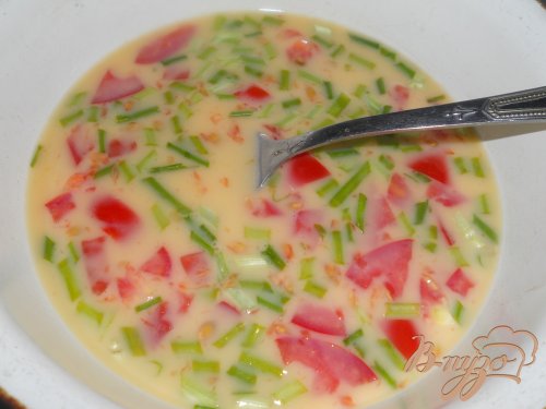 Омлет с рыбой и сыром Омлет с рыбой и сыром