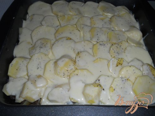 Запеканка с грибами и картофелем Запеканка с грибами и картофелем