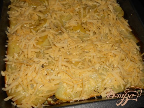 Запеканка с грибами и картофелем Запеканка с грибами и картофелем