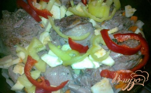Индейка с овощами Индейка с овощами