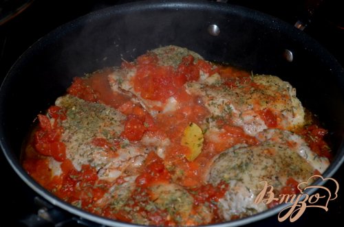 Куриное фрикасе на винном уксусе Куриное фрикасе на винном уксусе